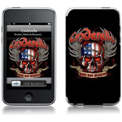 Zing Revolution MusicSkins Ameriskull Cinderella voor Apple iPod touch 2G / 3G Zing Revolution MusicSkins Ameriskull Cinderella voor Apple iPod touch 2G / 3G
