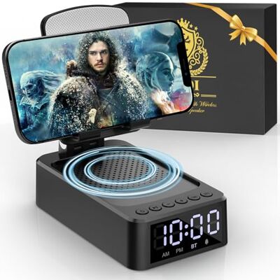 ZOOI Cadeaus voor mannen, kerstcadeaus voor papa, Bluetooth-luidspreker met mobiele telefoonhouder, kleine kerstcadeaus, gadgets voor mannen, mobiele telefoonhouder, houder ZOOI Cadeaus voor mannen, kerstcadeaus voor papa, Bluetooth-luidspreker met mobiele telefoonhouder, kleine kerstcadeaus, gadgets voor mannen, mobiele telefoonhouder, houder