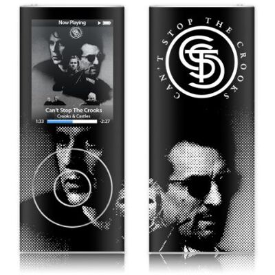 MusicSkins Crooks & Castles Verwarmingstoestel voor iPod Nano 4G MusicSkins Crooks & Castles Verwarmingstoestel voor iPod Nano 4G