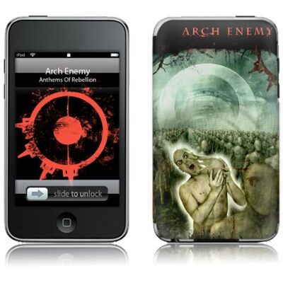 MusicSkins Arch Enemy Anthems of Rebellion beschermhoes voor Apple iPod Touch 2e en 3e generatie MusicSkins Arch Enemy Anthems of Rebellion beschermhoes voor Apple iPod Touch 2e en 3e generatie
