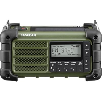 Sangean MMR-99 FM-buitenradio, noodradio, Bluetooth® zonnepaneel, spatwaterdicht, ST Sangean MMR-99 FM-buitenradio, noodradio, Bluetooth® zonnepaneel, spatwaterdicht, ST