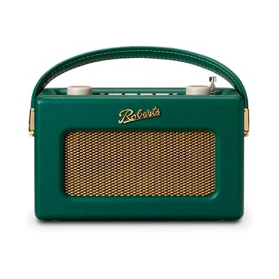 Roberts Radio Roberts Revival Uno BT Dab+/FM/Bluetooth draagbare wekkerradio, donkergroen Roberts Radio Roberts Revival Uno BT Dab+/FM/Bluetooth draagbare wekkerradio, donkergroen