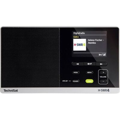 TechniSat Digitradio 215 SWR4 Edition draagbare DAB-radio (DAB+, FM, kleurendisplay, SWR4 directe selectieknop, wekker, favorietengeheugen, hoofdtelefoonaansluiting, netvoeding en batterijen), zwart TechniSat Digitradio 215 SWR4 Edition draagbare DAB-radio (DAB+, FM, kleurendisplay, SWR4 directe selectieknop, wekker, favorietengeheugen, hoofdtelefoonaansluiting, netvoeding en batterijen), zwart