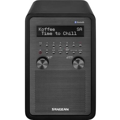 Sangean DDR-60 BT douche-radio, zwart Sangean DDR-60 BT douche-radio, zwart