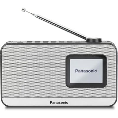 Panasonic RF-D15 draagbaar, digitaal, zwart, zilver Panasonic RF-D15 draagbaar, digitaal, zwart, zilver