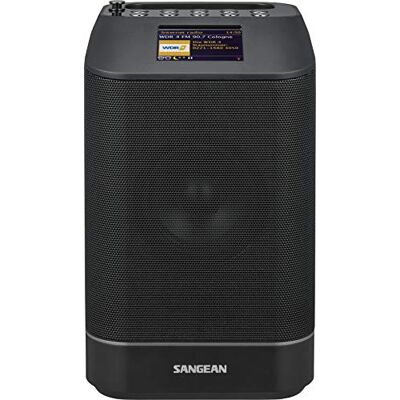 Sangean WFS58 DAB+ Radio FM WiFi en Bluetooth luidspreker Draagbare internetradio met NFC Wifi Zwart Sangean WFS58 DAB+ Radio FM WiFi en Bluetooth luidspreker Draagbare internetradio met NFC Wifi Zwart