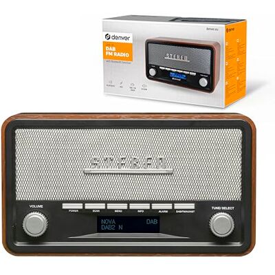 Denver Electronics DAB-18 Draagbare radio, analoog en digitaal, zwart, grijs, draagbare radio (personeel, analoog en digitaal, DAB+, FM, 87,5-108 MHz, autoscan, 4 W) Denver Electronics DAB-18 Draagbare radio, analoog en digitaal, zwart, grijs, draagbare radio (personeel, analoog en digitaal, DAB+, FM, 87,5-108 MHz, autoscan, 4 W)