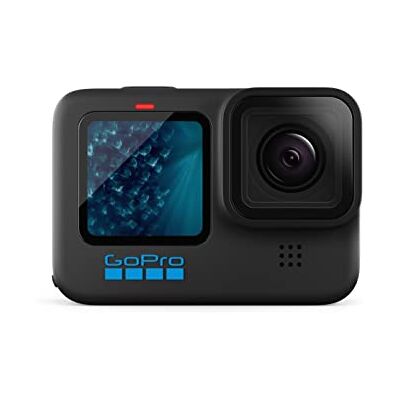 GoPro HERO11 Black Actiecamera waterdicht met 5,3 K60 Ultra HD-video, 27 MP foto's, 1/1,9 inch beeldsensor, live streaming, webcam, stabilisatie GoPro HERO11 Black Actiecamera waterdicht met 5,3 K60 Ultra HD-video, 27 MP foto's, 1/1,9 inch beeldsensor, live streaming, webcam, stabilisatie