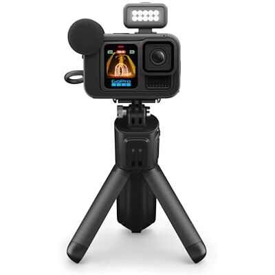 GoPro HERO13 Black Creator Edition – bevat HERO13 Black, Volta (batterijgreep, statief, afstandsbediening), Media Mod, Light Mod, Enduro, magnetische houder en draagtas GoPro HERO13 Black Creator Edition – bevat HERO13 Black, Volta (batterijgreep, statief, afstandsbediening), Media Mod, Light Mod, Enduro, magnetische houder en draagtas