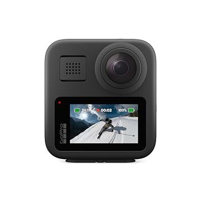 GoPro Max Traditionele actiecamera waterdicht 360 + met kogeltouchscreen 5,6 K30 HD-video 16,6 MP 360 foto's 1080p stabilisatie live streaming GoPro Max Traditionele actiecamera waterdicht 360 + met kogeltouchscreen 5,6 K30 HD-video 16,6 MP 360 foto's 1080p stabilisatie live streaming