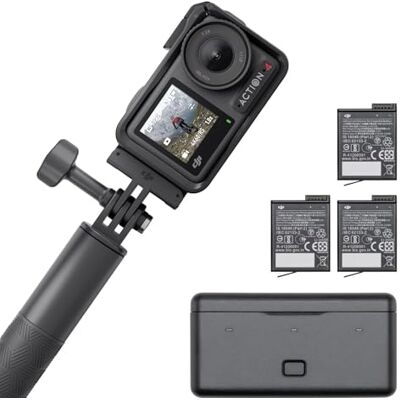 DJI Bundel Osmo Action 4 Avontuur, actiecamera 4K/120 fps DJI Bundel Osmo Action 4 Avontuur, actiecamera 4K/120 fps