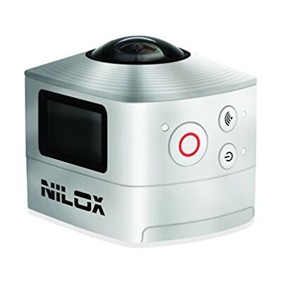 Nilox Evo 360 Full HD actiecamera 1920 x 1440p 30fps 8MP zilver Nilox Evo 360 Full HD actiecamera 1920 x 1440p 30fps 8MP zilver