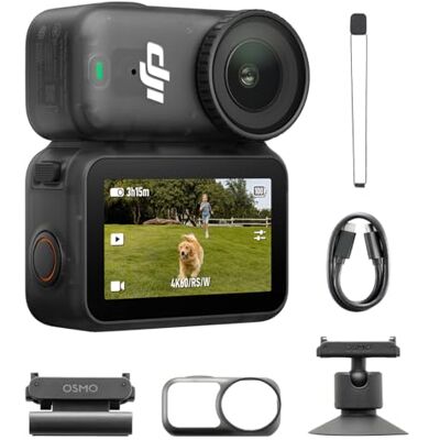DJI Osmo Nano Bundle Standard (64 GB), 4K-camera om te dragen, sensor 1/1,3 inch DJI Osmo Nano Bundle Standard (64 GB), 4K-camera om te dragen, sensor 1/1,3 inch
