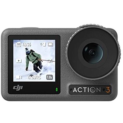 DJI Osmo Action 3 Standard Bundle 4K actiecamera met superbrede FOV, HorizonSteady, koudebestendig, duurzaam, verticale houder met snelle demontage, waterdicht tot 16 m, dubbel touchscreen DJI Osmo Action 3 Standard Bundle 4K actiecamera met superbrede FOV, HorizonSteady, koudebestendig, duurzaam, verticale houder met snelle demontage, waterdicht tot 16 m, dubbel touchscreen