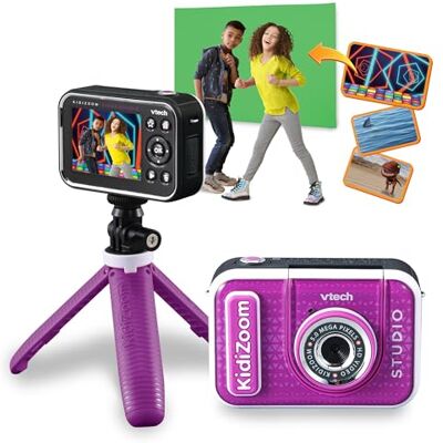 VTech 80-531814 KidiZoom Video Studio HD, paars VTech 80-531814 KidiZoom Video Studio HD, paars