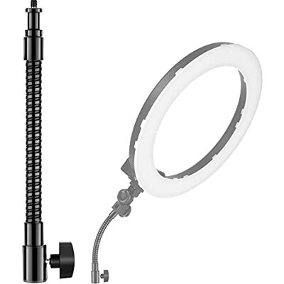 NEEWER ® 25 cm metalen flexibele arm voor led-videolampen, flitsring en andere fotografie-accessoires met 6,35 mm schroefdraad NEEWER ® 25 cm metalen flexibele arm voor led-videolampen, flitsring en andere fotografie-accessoires met 6,35 mm schroefdraad