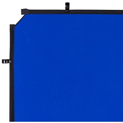 Manfrotto EzyFrame Achtergrond Opvouwbaar Foto/Video Groot Formaat 2 x 2,3 m Chroma Key Blauw Gemakkelijk mee te nemen Voor Familieportretten/Dynamische Poses/Advertenties/Modefoto LL LB7949 Manfrotto EzyFrame Achtergrond Opvouwbaar Foto/Video Groot Formaat 2 x 2,3 m Chroma Key Blauw Gemakkelijk mee te nemen Voor Familieportretten/Dynamische Poses/Advertenties/Modefoto LL LB7949