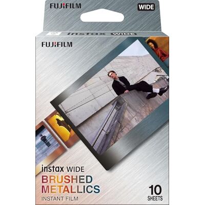 instax FUJIFILM WIDE Brushed Metallics 10-voudige film instax FUJIFILM WIDE Brushed Metallics 10-voudige film