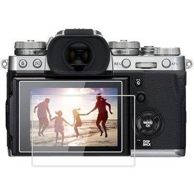 kinokoo Gehard Glasfilm voor fuji X-T3 Kristalheldere Film FUJIFILM XT3 Schermbeschermer Bubble-vrij/antikras (2 stuks) kinokoo Gehard Glasfilm voor fuji X-T3 Kristalheldere Film FUJIFILM XT3 Schermbeschermer Bubble-vrij/antikras (2 stuks)