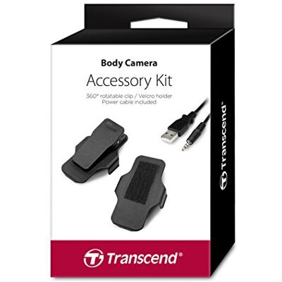 Transcend TS-DBK1 accessoireset voor Bodycam TS-32GDPB20A en TS32GPDB52A met 360° draaibare clip, klittenbandsluiting, klittenbandsluiting voor bevestiging Transcend TS-DBK1 accessoireset voor Bodycam TS-32GDPB20A en TS32GPDB52A met 360° draaibare clip, klittenbandsluiting, klittenbandsluiting voor bevestiging
