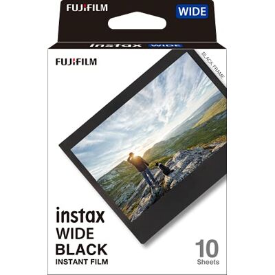 Fujifilm instax grote zwarte folie, 10 stuks shots Fujifilm instax grote zwarte folie, 10 stuks shots
