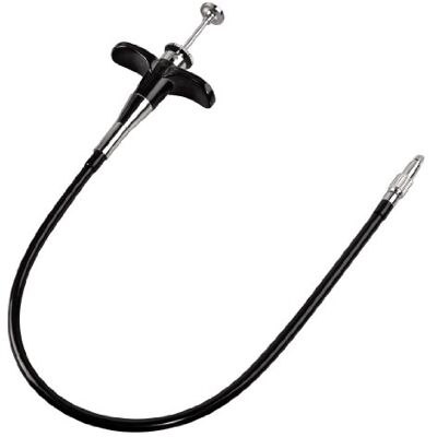 Hama Professionele camera-kabelontspanner met ontgrendelingsdraad, 40 cm, vergrendelingsoptie voor lange belichtingen met slot, zwart Hama Professionele camera-kabelontspanner met ontgrendelingsdraad, 40 cm, vergrendelingsoptie voor lange belichtingen met slot, zwart