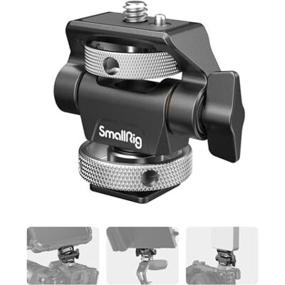 SMALLRIG (Opgewaardeerd) Monitorhouder met Cold Shoe, 360° Draaibare en 180° Kantelbare Monitorhouder met Veerkrachtige Plaatsingspennen voor 5" en 7" Monitoren 2905B SMALLRIG (Opgewaardeerd) Monitorhouder met Cold Shoe, 360° Draaibare en 180° Kantelbare Monitorhouder met Veerkrachtige Plaatsingspennen voor 5" en 7" Monitoren 2905B