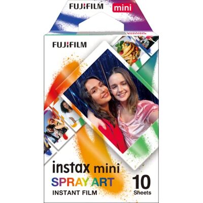 instax set van 10 instant miniranden in spray voor Mini fotoapparaten en printers instax set van 10 instant miniranden in spray voor Mini fotoapparaten en printers