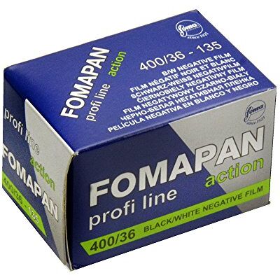 Foma 400/36-135 pan Action Negatieve film zwart en wit Foma 400/36-135 pan Action Negatieve film zwart en wit