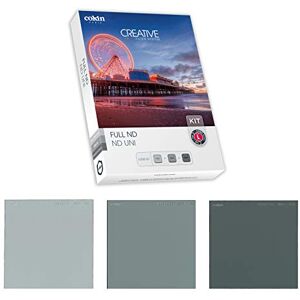 Cokin Creative 3 filters met neutrale dichtheid, effen, maat L, neutraal grijs Cokin Creative 3 filters met neutrale dichtheid, effen, maat L, neutraal grijs
