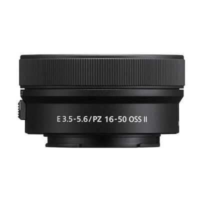 Sony E PZ 16-50 mm F3.5-5.6 OSS II Compacte gemotoriseerde standaard zoomlens voor hybride behuizing APS-C sensor E-mount Sony E PZ 16-50 mm F3.5-5.6 OSS II Compacte gemotoriseerde standaard zoomlens voor hybride behuizing APS-C sensor E-mount