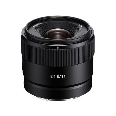 Sony SEL11F18, E-lens 11 mm F1.8, ultragroothoeklens High Definition Super35/APS-C (SEL11F18), zwart Sony SEL11F18, E-lens 11 mm F1.8, ultragroothoeklens High Definition Super35/APS-C (SEL11F18), zwart