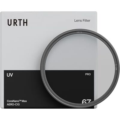 Urth 55 mm UV-filter voor lens (Pro) – professionele, ultradun, geavanceerde ultraviolette bescherming met meerlaagse nano-coating voor fotolenzen Urth 55 mm UV-filter voor lens (Pro) – professionele, ultradun, geavanceerde ultraviolette bescherming met meerlaagse nano-coating voor fotolenzen
