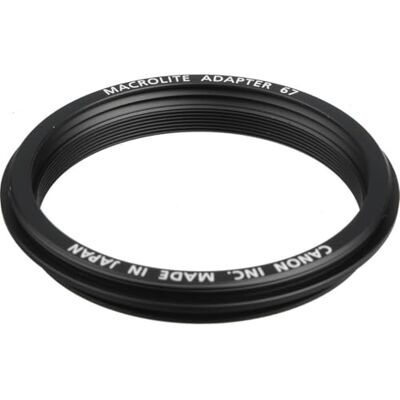 Canon Adapter 67 mm voor MR-14 EX/MT-24 EX Canon Adapter 67 mm voor MR-14 EX/MT-24 EX