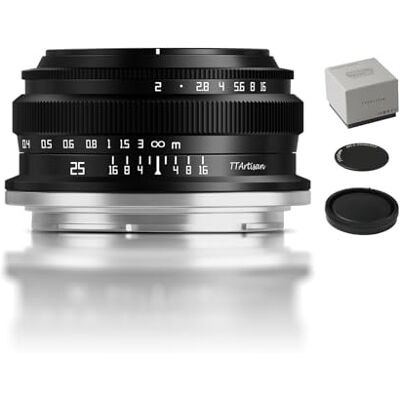 TTARTISAN APS-C 25 mm F2 Z handmatige focus spiegelloze cameralens met metalen behuizing Compatibel met Z-houder TTARTISAN APS-C 25 mm F2 Z handmatige focus spiegelloze cameralens met metalen behuizing Compatibel met Z-houder