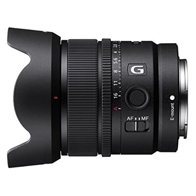 Sony SEL15F14G E-lens 15 mm F1.4 G, groothoek G-serie Super35 / APS-C (SEL15F14G) zwart Sony SEL15F14G E-lens 15 mm F1.4 G, groothoek G-serie Super35 / APS-C (SEL15F14G) zwart