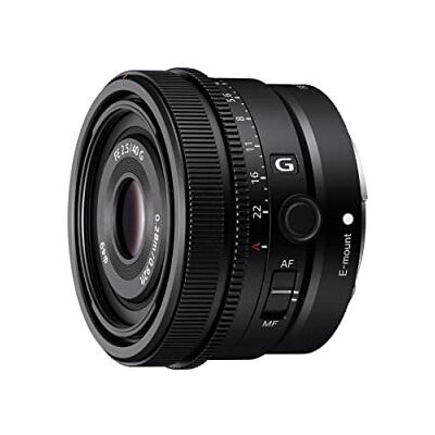 Sony SEL40F25G, E-Mount FE 40 mm f/2,5 G full frame lens, zwart Sony SEL40F25G, E-Mount FE 40 mm f/2,5 G full frame lens, zwart