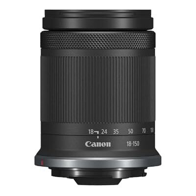 Canon RF-S 18-150 mm, F3,5-6,3 is STM, zoom, optische beeldstabilisator met 4,5 snelheden, reis/wildfotografie, compatibel met EOS R Canon RF-S 18-150 mm, F3,5-6,3 is STM, zoom, optische beeldstabilisator met 4,5 snelheden, reis/wildfotografie, compatibel met EOS R
