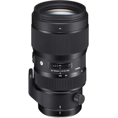 Sigma HSM Art 50-100 mm F1.8 DC lens voor Nikon F-lensbevestiging Sigma HSM Art 50-100 mm F1.8 DC lens voor Nikon F-lensbevestiging