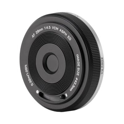 VILTROX 28 mm F4.5 cameralens voor Sony E Mount Full Frame Auto Focus vaste opening ultradunne lens VILTROX 28 mm F4.5 cameralens voor Sony E Mount Full Frame Auto Focus vaste opening ultradunne lens