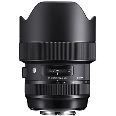 Sigma 14-24 mm F2,8 DG HSM Art Lens, voor Nikon, Zwart Sigma 14-24 mm F2,8 DG HSM Art Lens, voor Nikon, Zwart