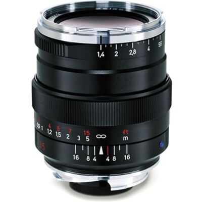 Zeiss Ikon Distagon T ZM 000-2112-846 groothoeklens voor Leica ZM camera, zwart Zeiss Ikon Distagon T ZM 000-2112-846 groothoeklens voor Leica ZM camera, zwart
