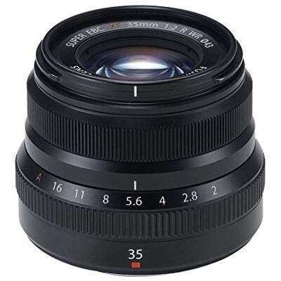Fujifilm XF35mmF2 R WR FUJINON lens zwart Fujifilm XF35mmF2 R WR FUJINON lens zwart