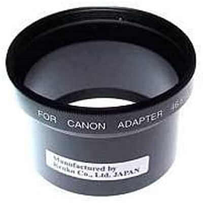 Kenko KADRC465552 adapter voor cameralens adapter voor cameralens (zwart, Canon PowerShot G1 / G2, 4,65 cm) Kenko KADRC465552 adapter voor cameralens adapter voor cameralens (zwart, Canon PowerShot G1 / G2, 4,65 cm)