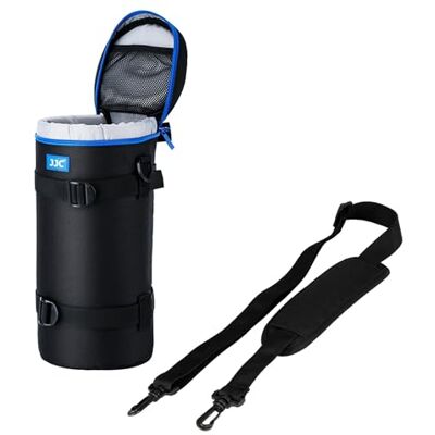 JJC Deluxe waterbestendige lenshoes voor Canon RF 800 mm F11 IS STM, RF 100-500 mm F4.5-7.1L IS USM, AF-S NIKKOR 200-500 mm F5.6E ED VR, binnenafmetingen 125 x 290 mm JJC Deluxe waterbestendige lenshoes voor Canon RF 800 mm F11 IS STM, RF 100-500 mm F4.5-7.1L IS USM, AF-S NIKKOR 200-500 mm F5.6E ED VR, binnenafmetingen 125 x 290 mm