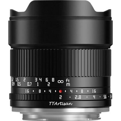 TTARTISAN APS-C F2 metalen lens, compatibel met Fuji X-bevestiging, 10 mm, zwart TTARTISAN APS-C F2 metalen lens, compatibel met Fuji X-bevestiging, 10 mm, zwart