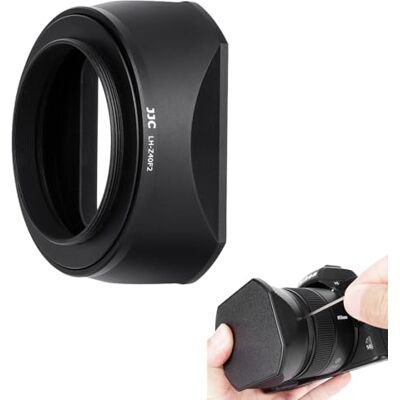 JJC Vierkante zonnekap met kap voor Nikon NIKKOR Z 40 mm f/2 (SE) lens, NIKKOR Z 40 mm f/2 lens, NIKKOR Z 26 mm f/2.8 lens en NIKKOR Z DX MC 35mm f/1.7 lens JJC Vierkante zonnekap met kap voor Nikon NIKKOR Z 40 mm f/2 (SE) lens, NIKKOR Z 40 mm f/2 lens, NIKKOR Z 26 mm f/2.8 lens en NIKKOR Z DX MC 35mm f/1.7 lens