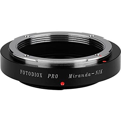 Fotodiox Pro Lens Mount Adapter compatibel met Miranda (Mir) Lenses on Nikon F-Mount camera's Fotodiox Pro Lens Mount Adapter compatibel met Miranda (Mir) Lenses on Nikon F-Mount camera's