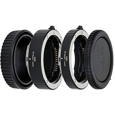 JJC 2-delige metalen uitbreidingsbuisset macro voor Canon RF hybride camera Voor Canon RF-mount EOS R Ra RP R1 R3 R5 R5c R5II R6 R6II R6III R6V R7 R8 R10 R50 R50V R100, ideaal voor macrofotografie JJC 2-delige metalen uitbreidingsbuisset macro voor Canon RF hybride camera Voor Canon RF-mount EOS R Ra RP R1 R3 R5 R5c R5II R6 R6II R6III R6V R7 R8 R10 R50 R50V R100, ideaal voor macrofotografie