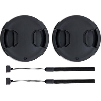 PROfezzion Set van 2 lensdop 58 mm lens cap cover met anti-val touw voor Canon EOS 2000D 1300D 4000D 1200D 850D 800D 760D 750D 700D 650D 100D 200D 250D met EF-S 18-55mm lensset PROfezzion Set van 2 lensdop 58 mm lens cap cover met anti-val touw voor Canon EOS 2000D 1300D 4000D 1200D 850D 800D 760D 750D 700D 650D 100D 200D 250D met EF-S 18-55mm lensset
